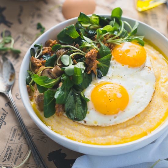 Creamy Grits, Two Ways - Recipe photo by theblondechef