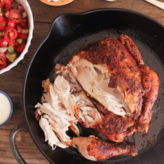 Slow-Roasted Chicken Tacos - Recipe photo by domesticateme