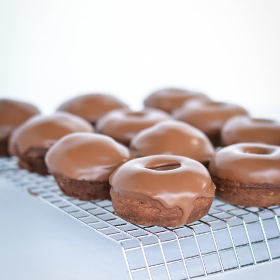 Chocolate Mini Donuts with Ganache - Recipe photo by BrianaThomas