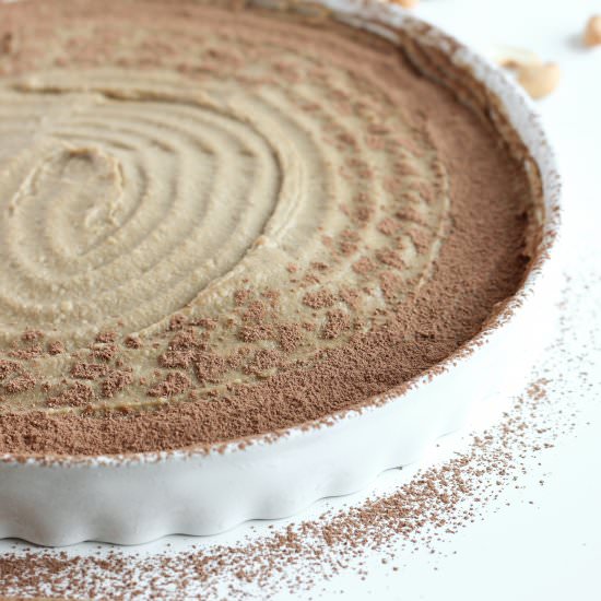 Raw Vegan Coffee Cheesecake - Recipe photo by micibakes