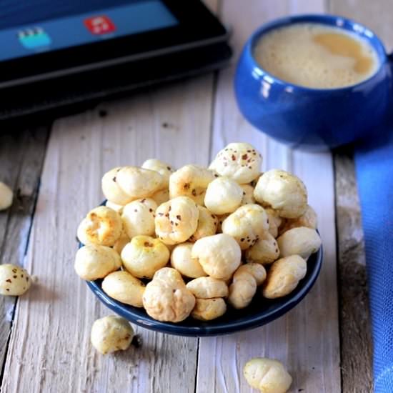 Roasted Phool Makhana/Lotus Seeds - Recipe photo by Thangalakshmi