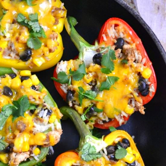 Southwestern Stuffed Peppers - Recipe photo by sagerecipes