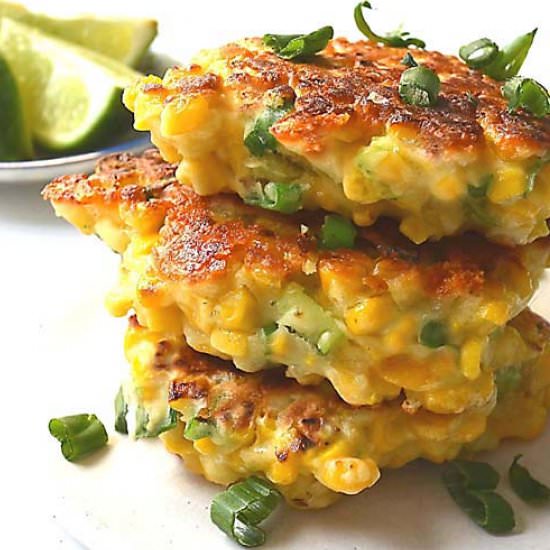 Mexican Corn Cakes - Recipe photo by Sew French