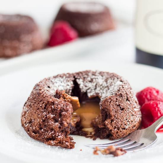 Mini Caramel Lava Cakes - Recipe photo by Shineshka