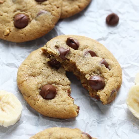 Peanut Butter Banana Cookies - Recipe photo by ashleymarieskitchen