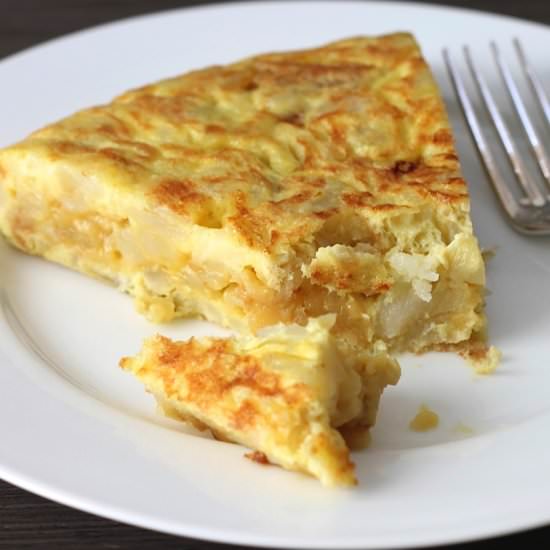 Spanish Omelette - Recipe photo by saffronandsun