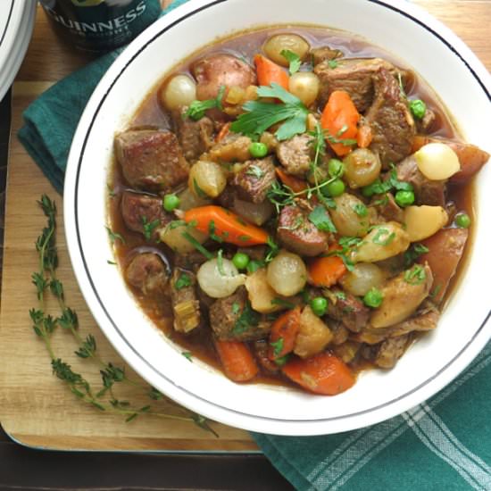 Irish Stout Lamb Stew - Recipe photo by garlic and zest
