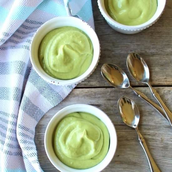 Green Tea (Matcha) Soft Serve - Recipe photo by Inspired Edibles