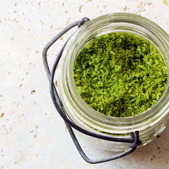 Naturally-Dyed Green Coconut - Recipe photo by AnEdibleMosaic