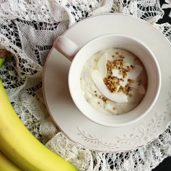 Banana-Coconut Pudding - Recipe photo by delicious.blog