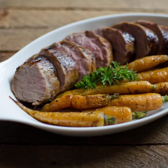 Coffee Brined Pork Tenderloin - Recipe photo by kenanhill