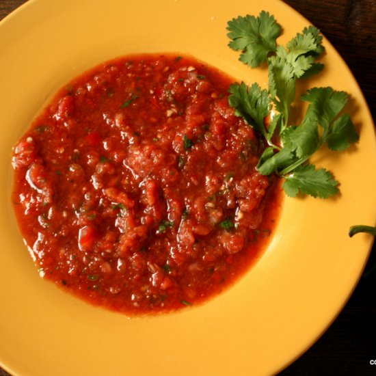 Homemade Salsa - Recipe photo by coconutcraze