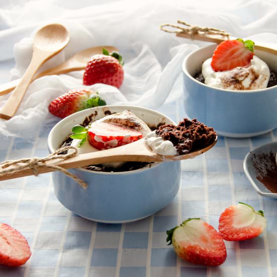 Chocolate Mug Cake - Recipe photo by PastryWorkshop