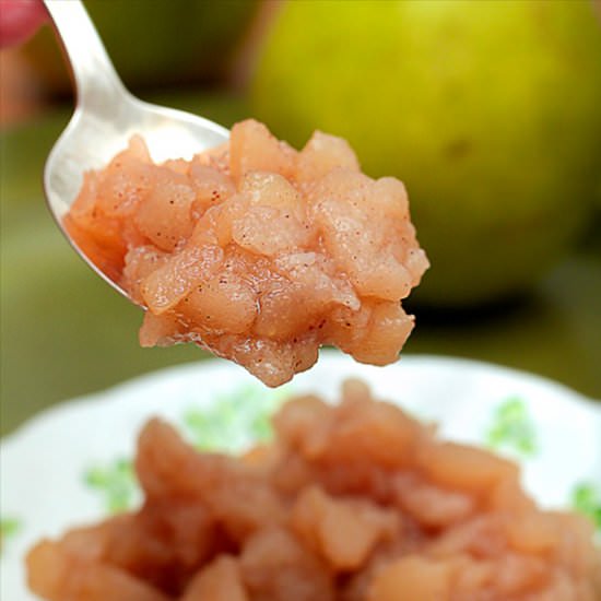 Purely Simple Pear Sauce - Recipe photo by freshlyphotographed