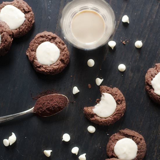 Irish Cream Mocha Thumbprints - Recipe photo by pretty plain janes