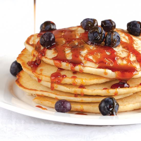 Blueberry pancakes - Recipe photo by ohmydish