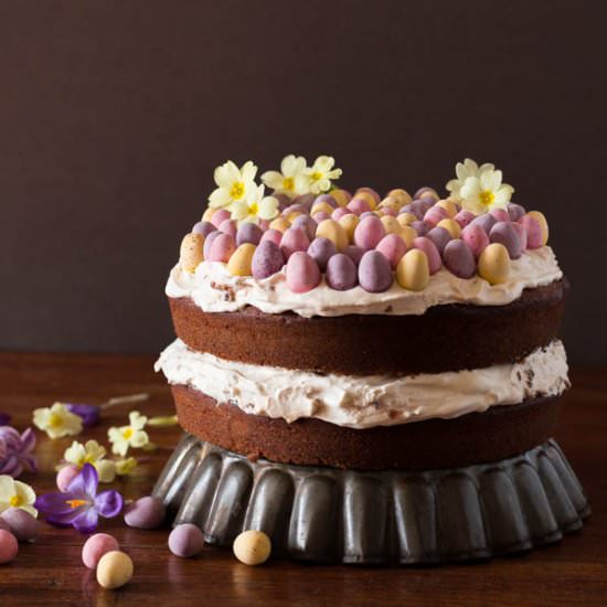 Hazelnut Chocolate Egg Cake - Recipe photo by recipesfromapantry