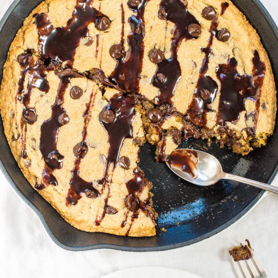 Chocolate Chip Skillet Cookie - Recipe photo by Averie