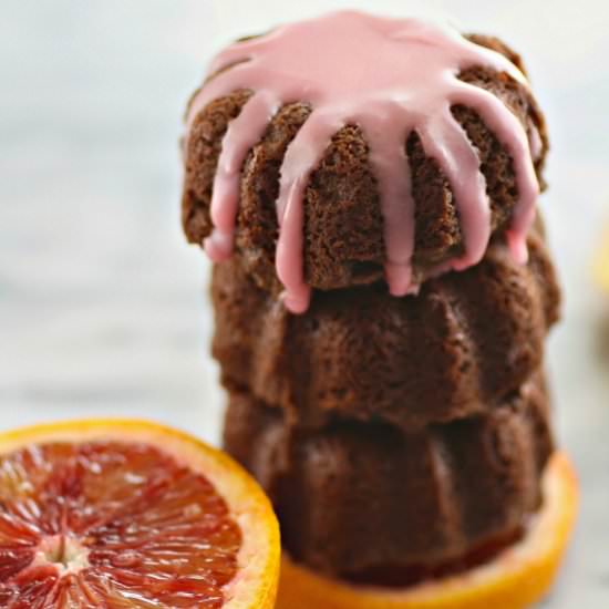 Blood Orange Chocolate-Ricotta Cake - Recipe photo by Grabaplate