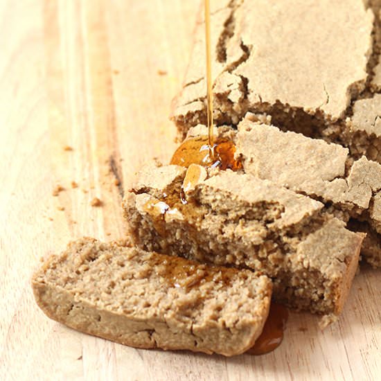 Gluten Free Lentil Pancake Loaf - Recipe photo by ExSloth