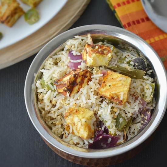 Paneer Tikka Pulao - Recipe photo by ruchiskitchen