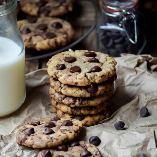 Browned Butter Chocolate Chip Cookie - Recipe photo by Gringalicious