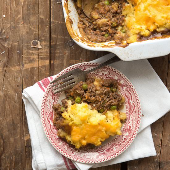 Savory Cottage Pie - Recipe photo by boulderlocavore