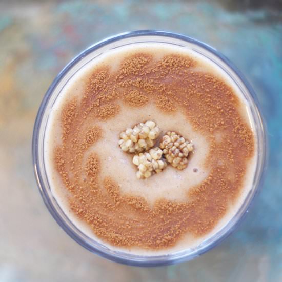 Quick Apple Pie Smoothie or Bowl - Recipe photo by Audrey @ Unconventional Baker