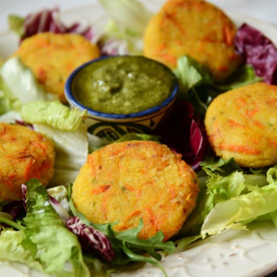 Vegan Millet Burgers - Recipe photo by Joasia Domowe Frykasy