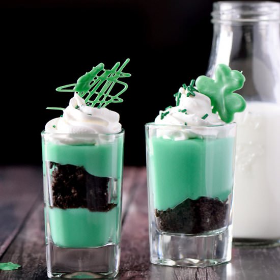 No-Bake St. Patrick's Day Dessert - Recipe photo by NiftyMom