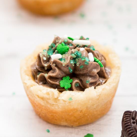 Mint Oreo Cookie Cups - Recipe photo by cookwithmanali
