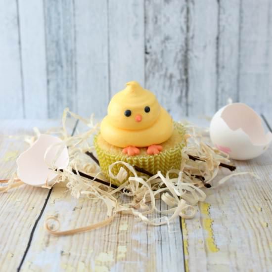 Easter Chick Cupcakes - Recipe photo by Clairellyn