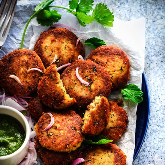 Murgh Aloo Tikki - Recipe photo by cubesnjuliennes