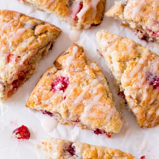 Fruit Filled Scones: 3 Ways - Recipe photo by sallysbakingaddiction