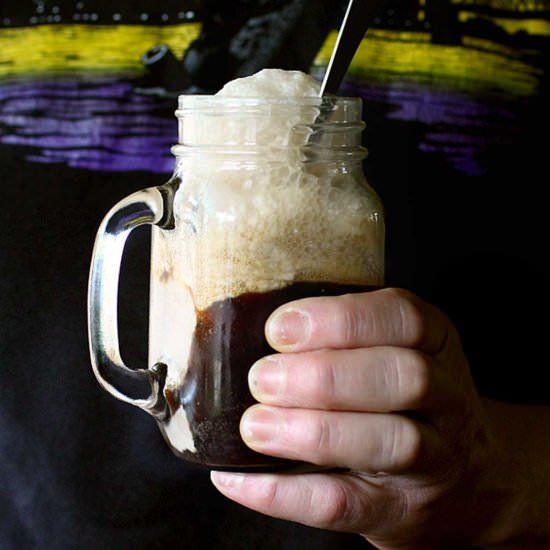 Extra Stout Ice Cream Float - Recipe photo by Recipe Fiction