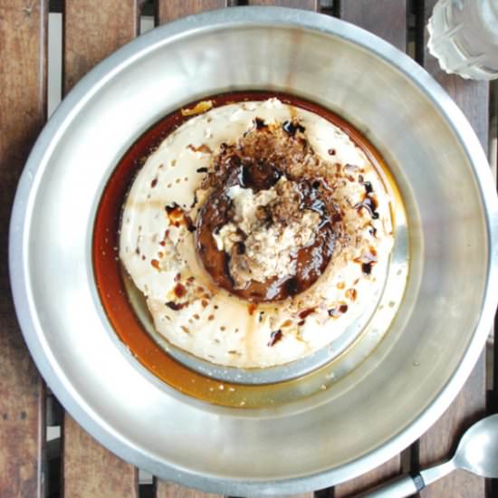 Easy Caramel Custard - Recipe photo by IshitaUnblogged