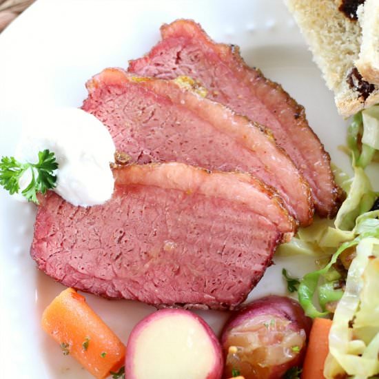 Emerald Isle Corned Beef Dinner - Recipe photo by gooddinnermom