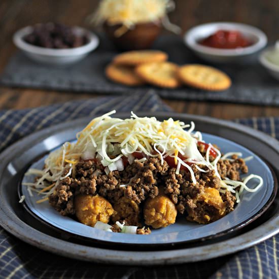 Copycat Dixon's Chili & Tamales - Recipe photo by simply sated