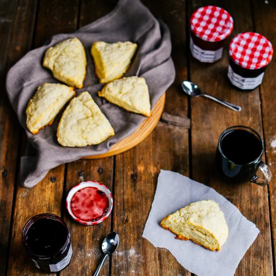 Basic Scones - Recipe photo by kelsey_thefarmersdaughter