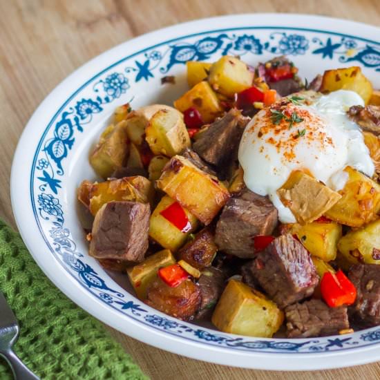 Corned Beef Hash - Recipe photo by FreeRange Human