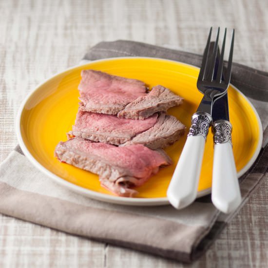 Roast-beef cooked in salt - Recipe photo by streghetta in cucina