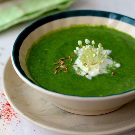 Palak Shorba - Recipe photo by Funfoodandfrolic