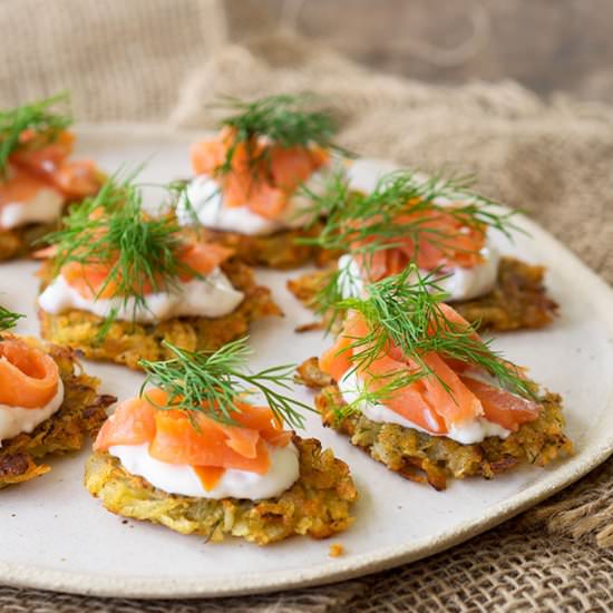 Potato Rosto with Smoked Trout - Recipe photo by Belly Rumbles