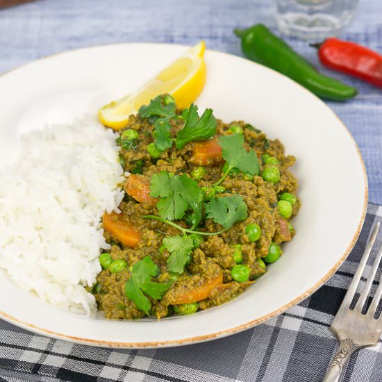 Lamb Keema - Recipe photo by DailyGourmetUK