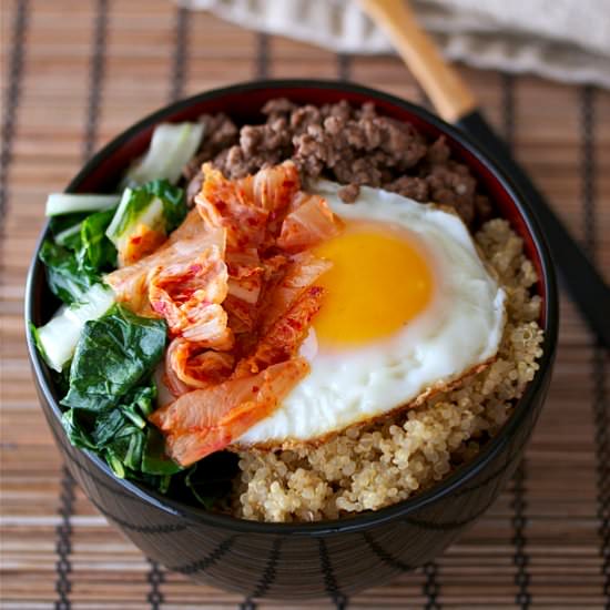 Spicy Korean Beef Bowl - Recipe photo by kitchen_ninja