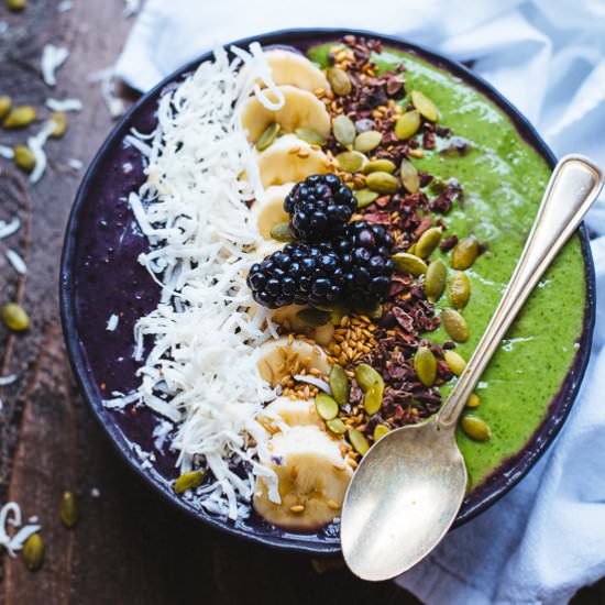 Green Monster Smoothie Bowl - Recipe photo by theblondechef
