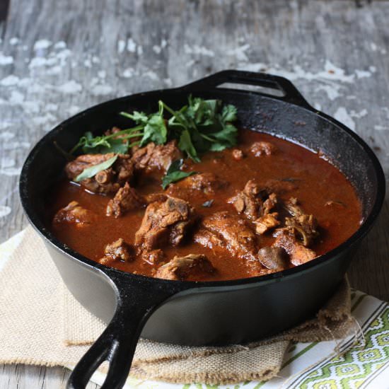 Spicy Chettinad Chicken Curry - Recipe photo by foodfashionparty