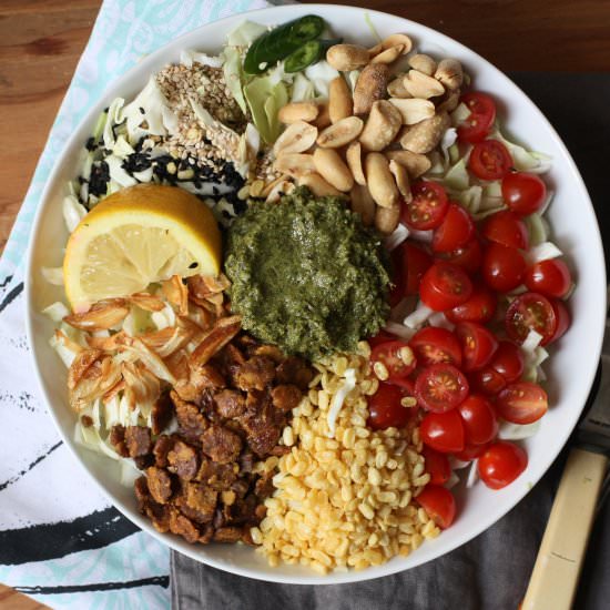 Burmese Tea Leaf Salad - Recipe photo by foodfashionparty