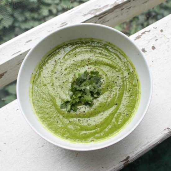 Creamy Pea Soup - Recipe photo by strawberry17