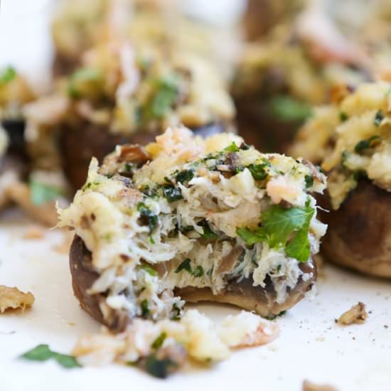 Havarti and Crab Stuffed Mushrooms - Recipe photo by pipandebby